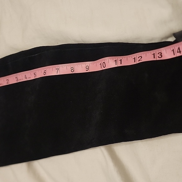 Alexander McQueen VTG Black Knee High Platform Stiletto Boots | Gothcore Baddie - Picture 13 of 16